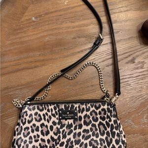 Kate Spade Leopard Print Crossbody Bag